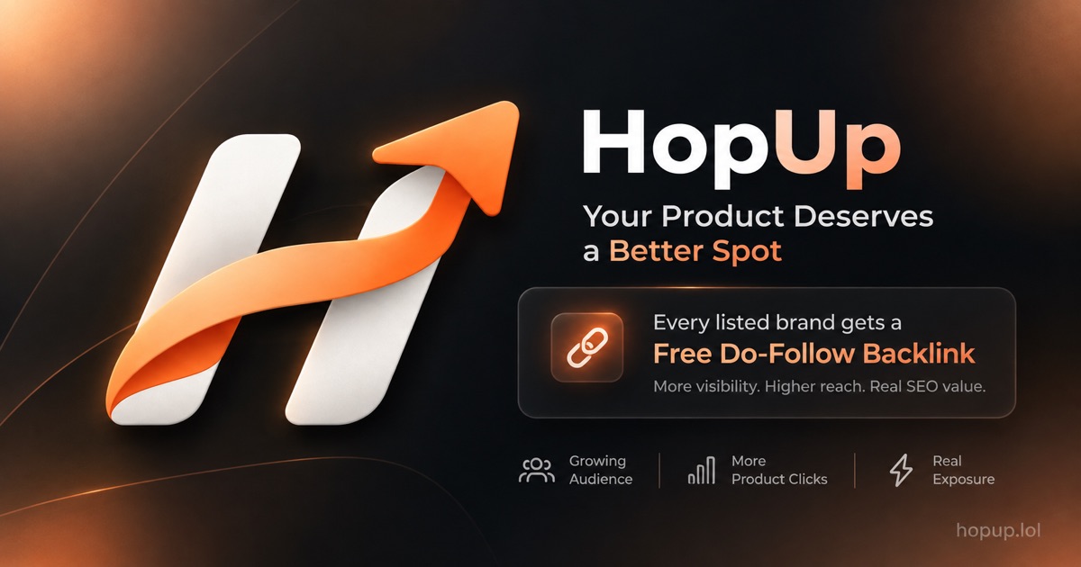 HopUp screenshot